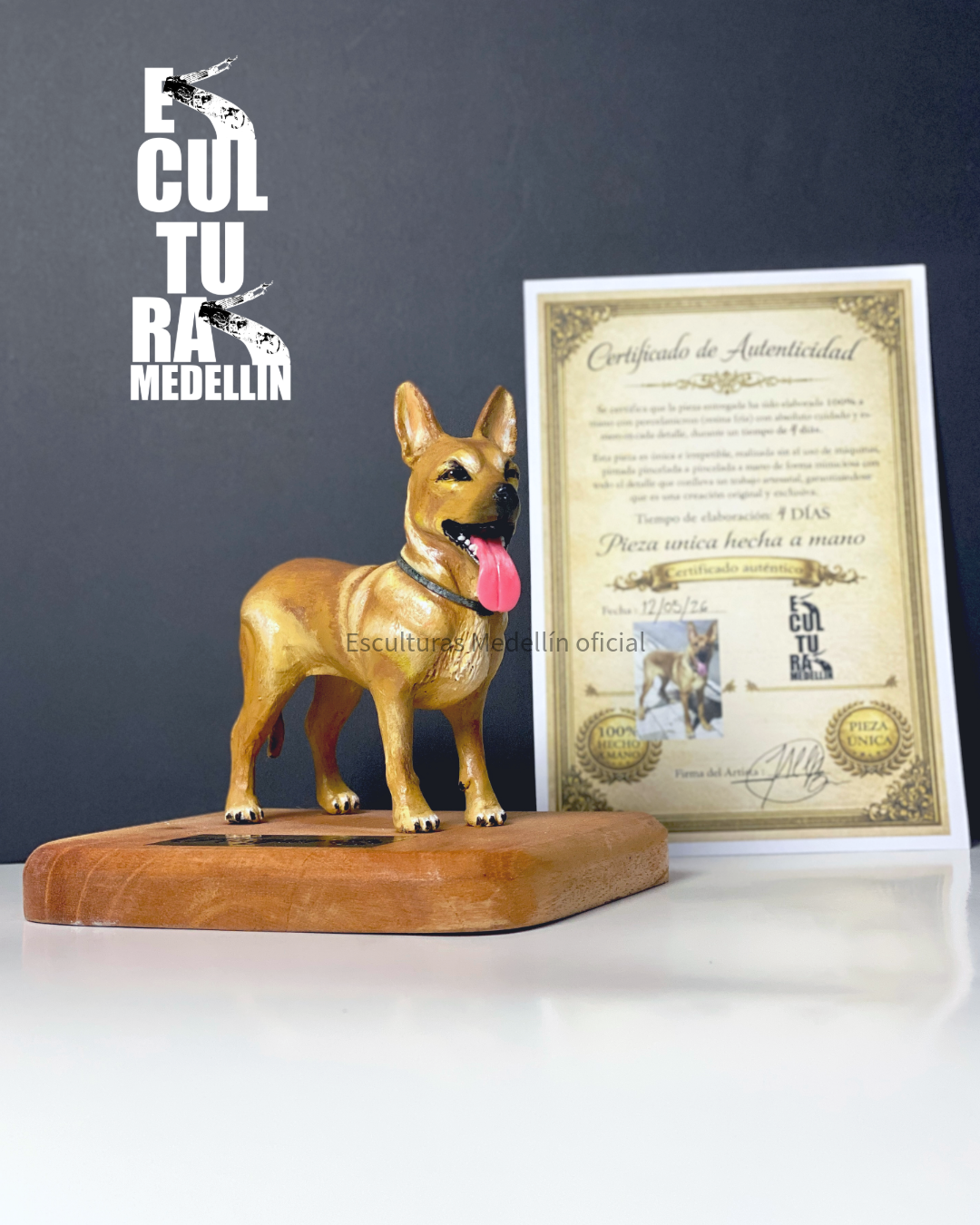 ESCULTURA PEQUEÑA PERRO