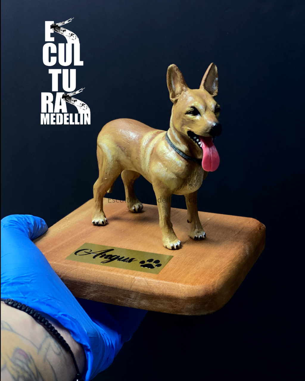 ESCULTURA PEQUEÑA PERRO