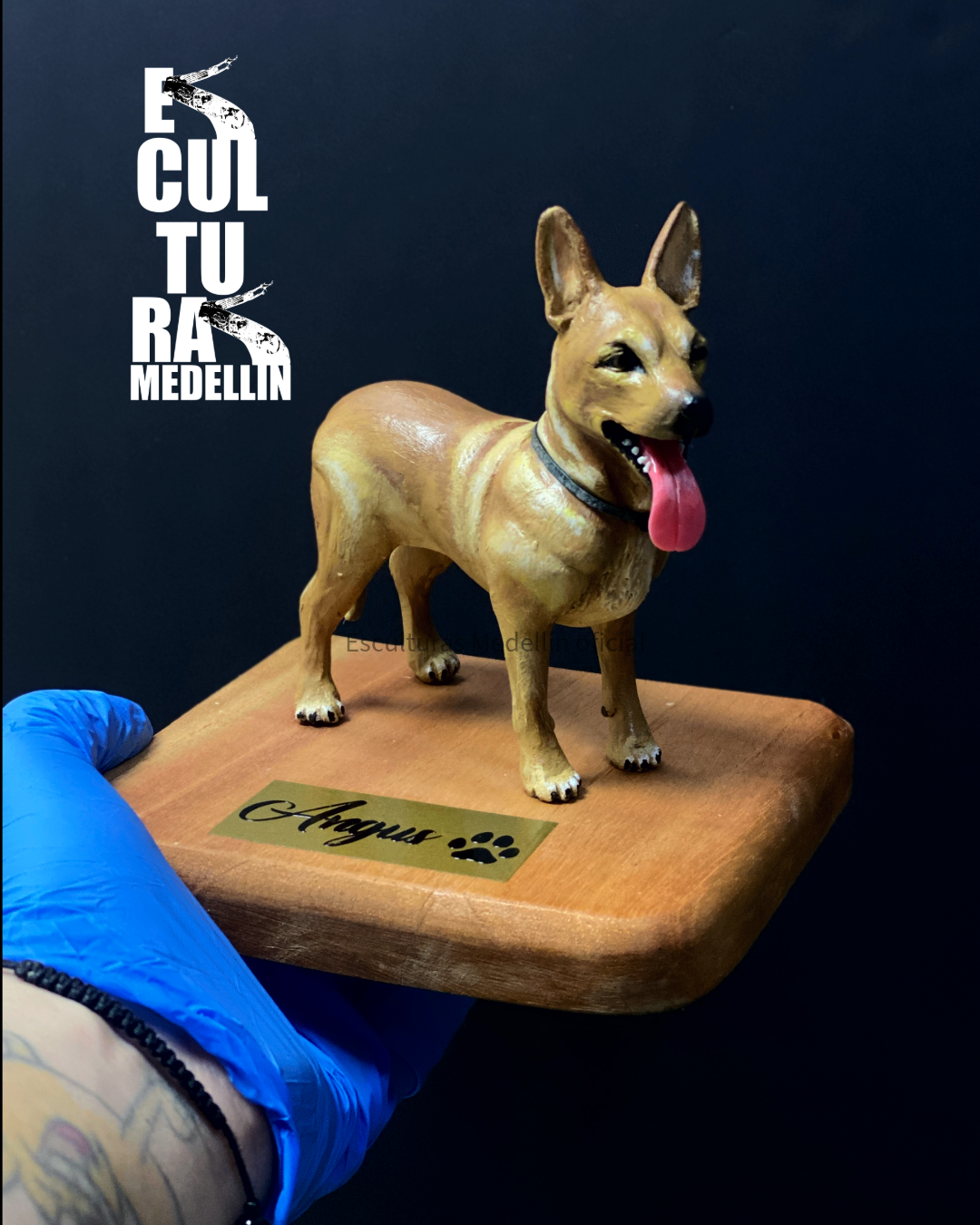 ESCULTURA PEQUEÑA PERRO