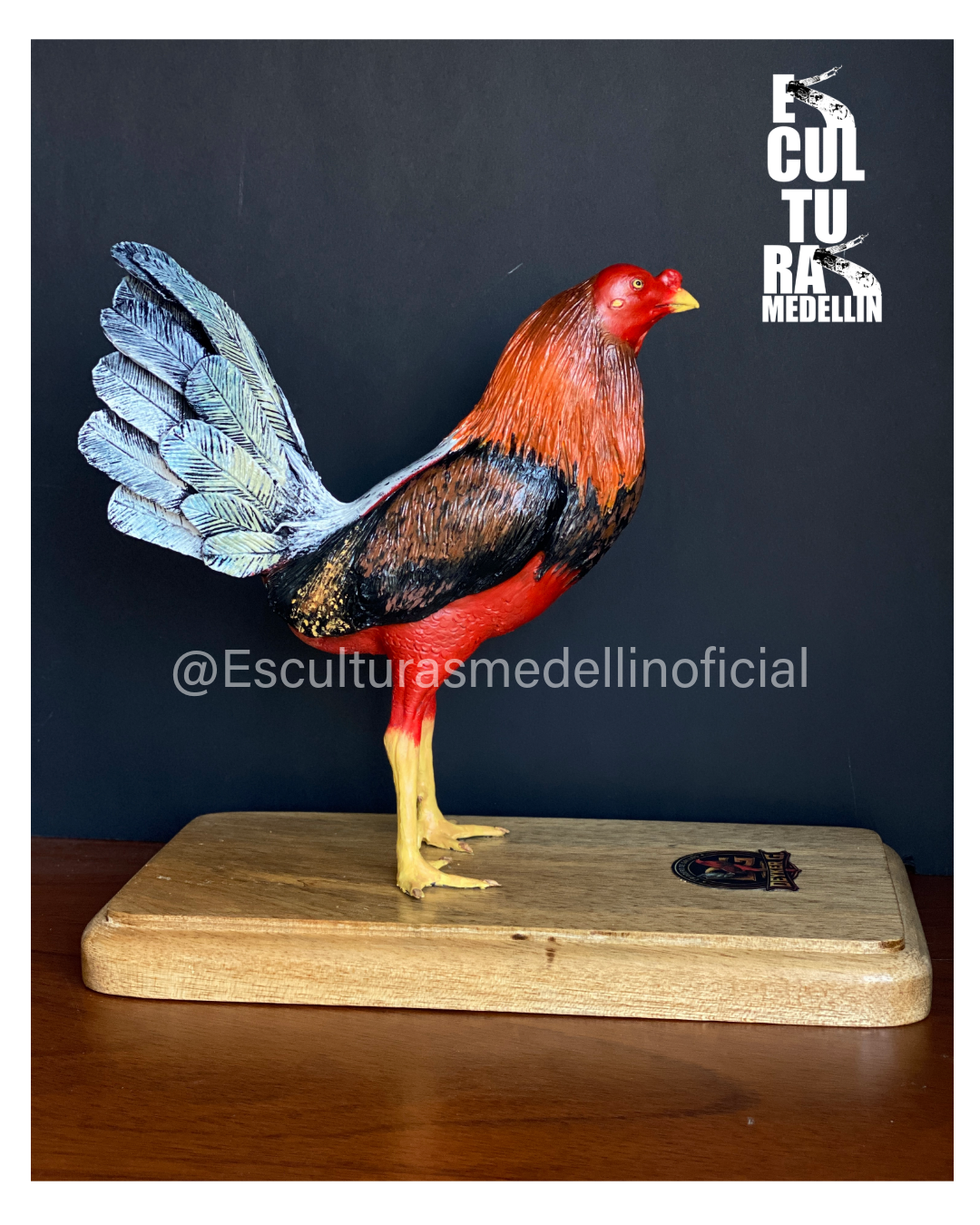 GALLO FINO 25 CM PERSONALIZADO