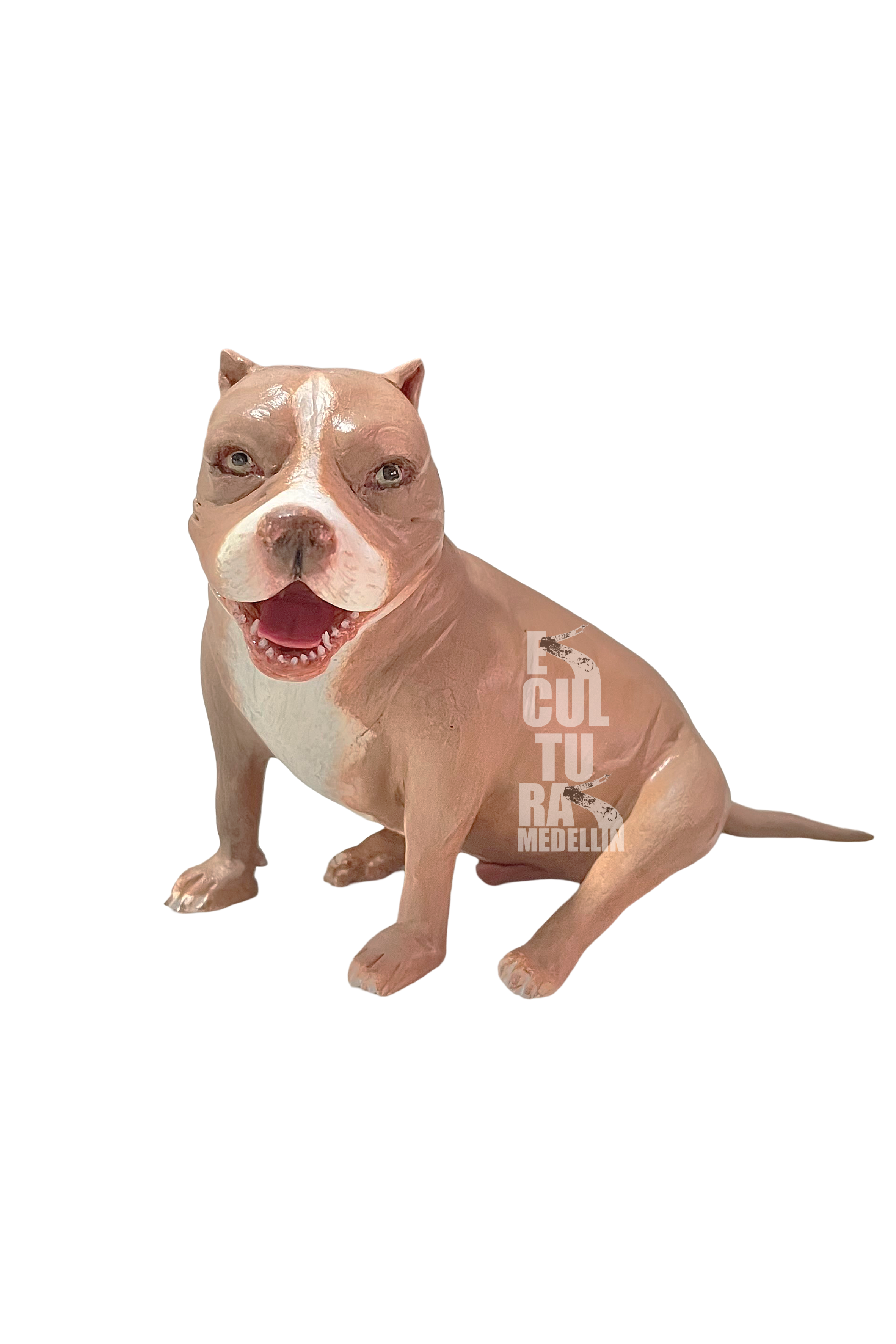 ESCULTURA PEQUEÑA PITBULL
