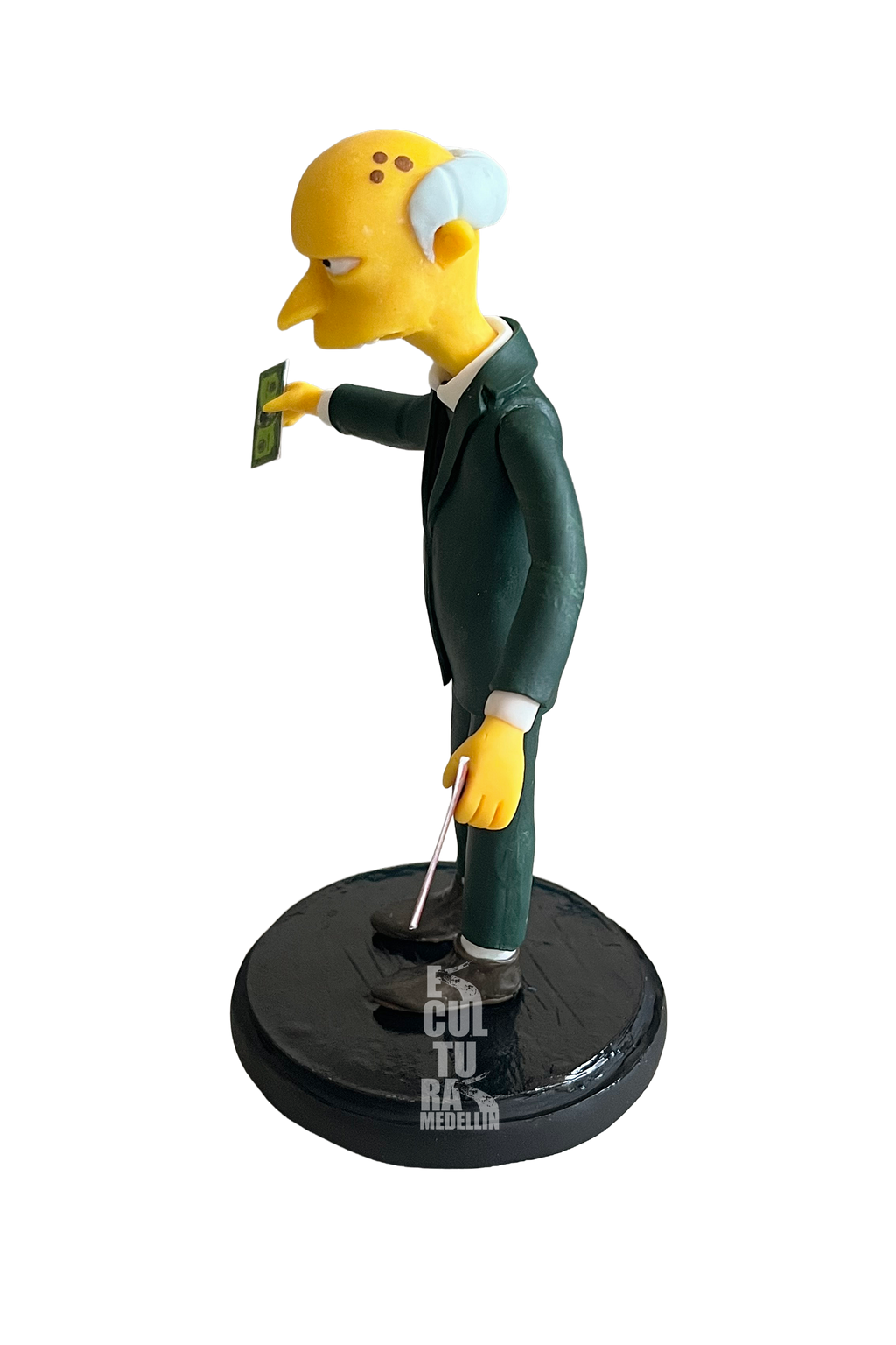 ESCULTURA PEQUEÑA DE MONTGOMERY BURNS
