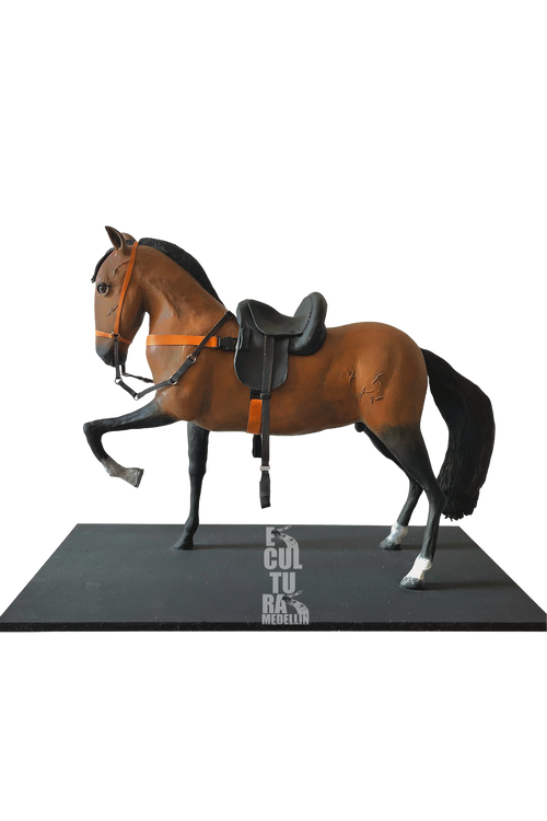 ESCULTURA CABALLO DE 40CM DE ALTO