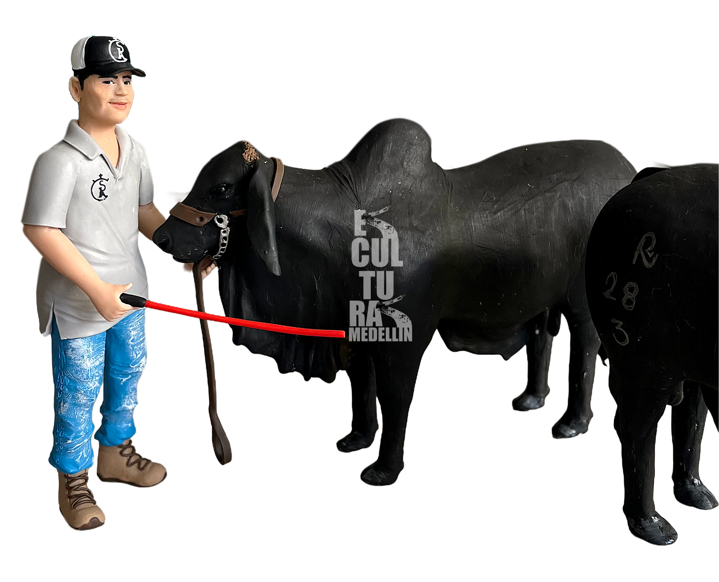 ESCULTURA BRAHMAN Y DUEÑOS