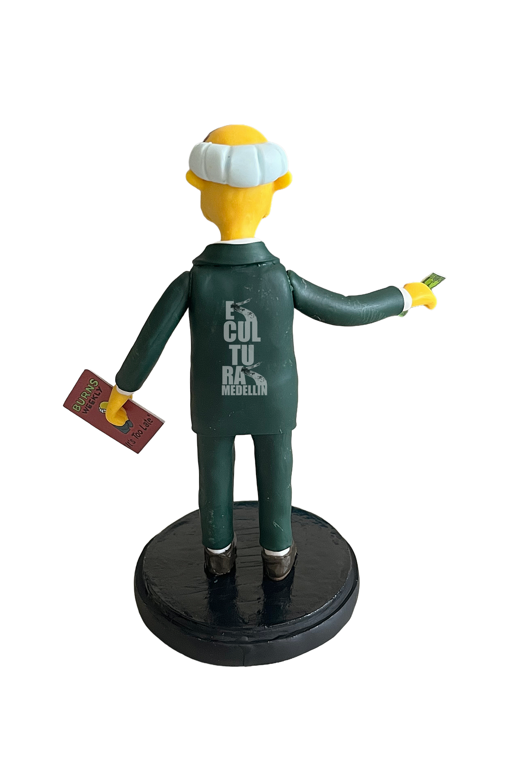 ESCULTURA PEQUEÑA DE MONTGOMERY BURNS