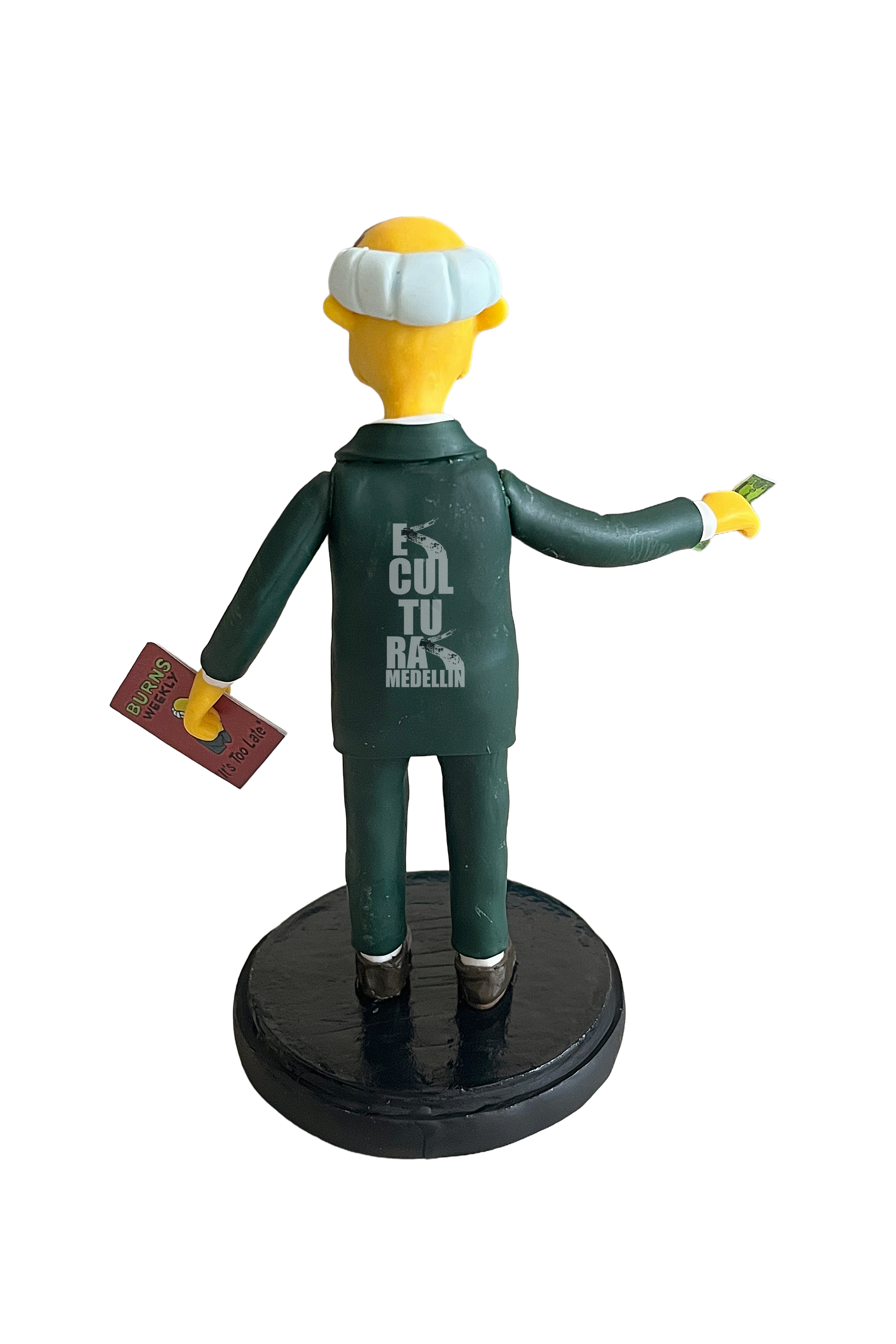 ESCULTURA PEQUEÑA DE MONTGOMERY BURNS