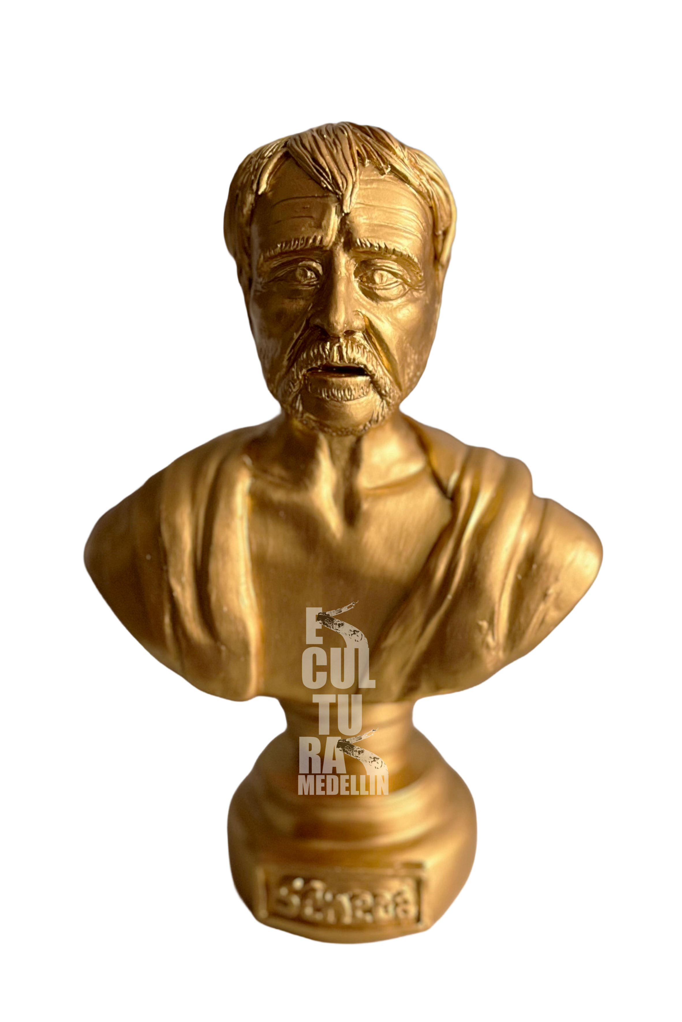 ESCULTURA BUSTO MEDIANO SENECA