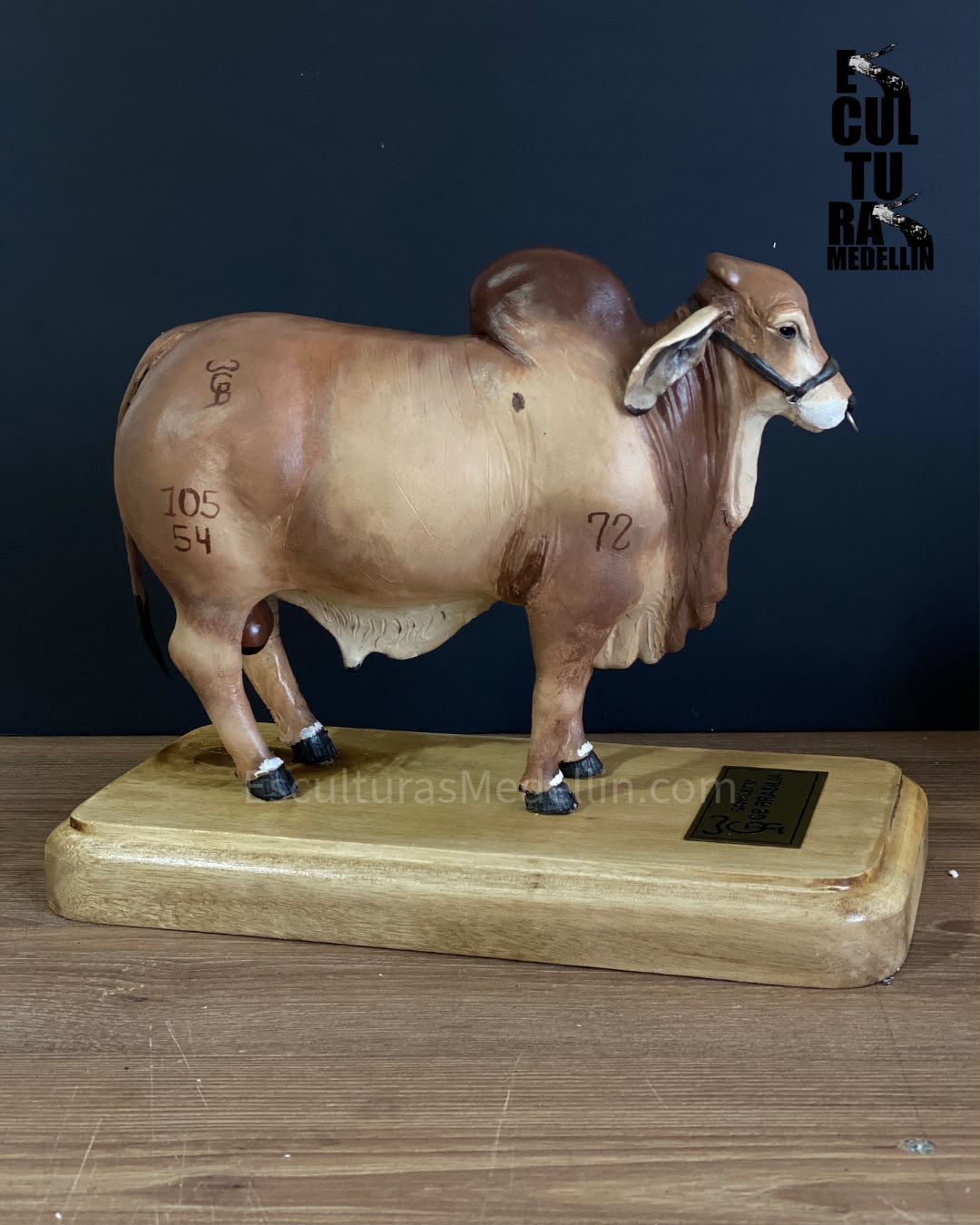 BRAHMAN ROJO PERSONALIZADO